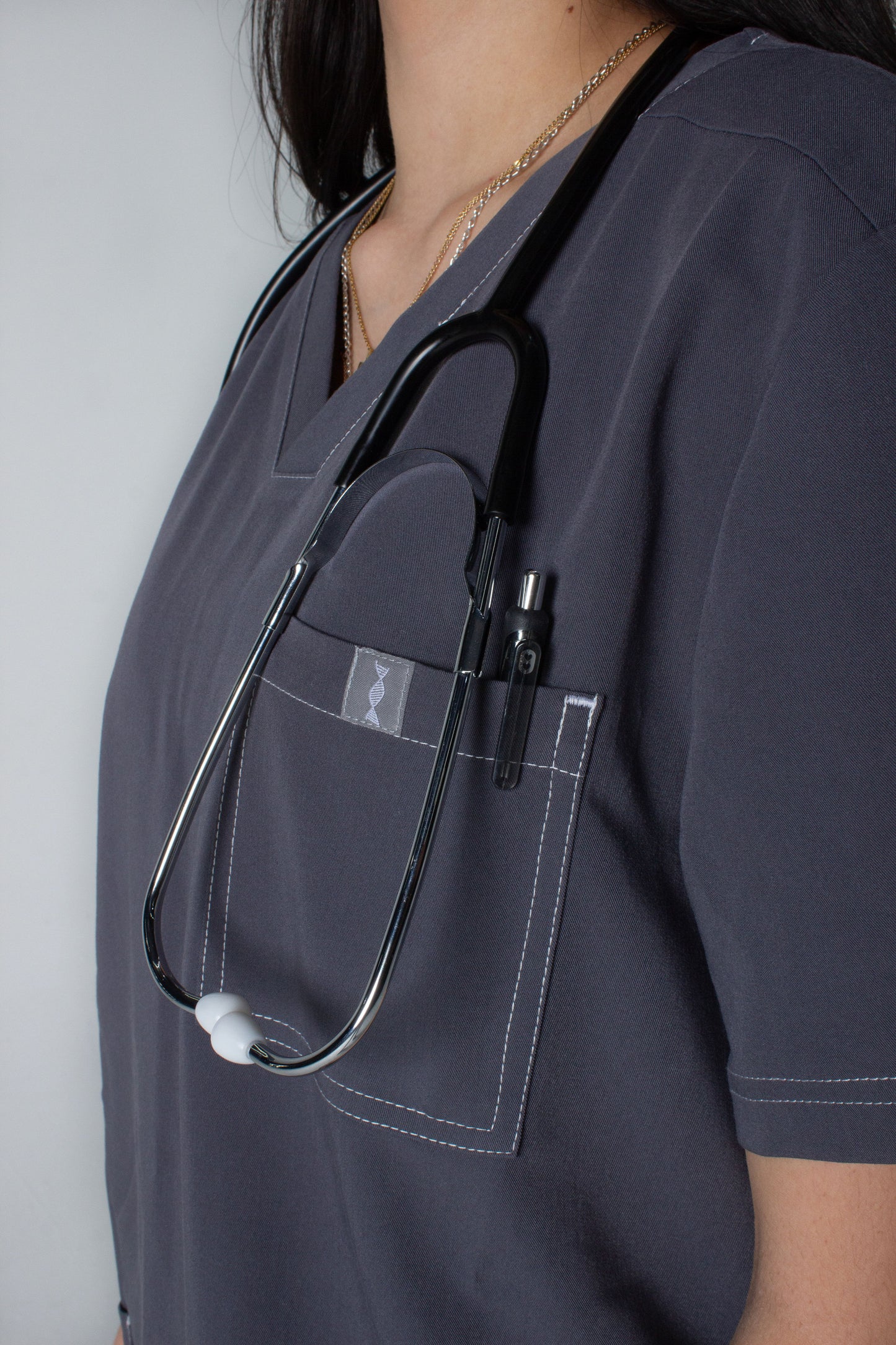 The Outline Scrub Top